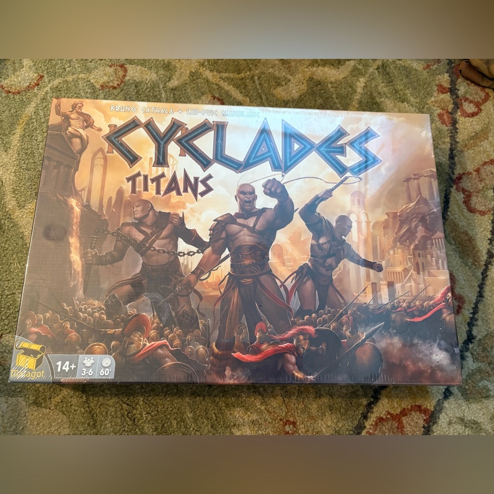 NEW Cyclades Board Game still in plastic never opened
